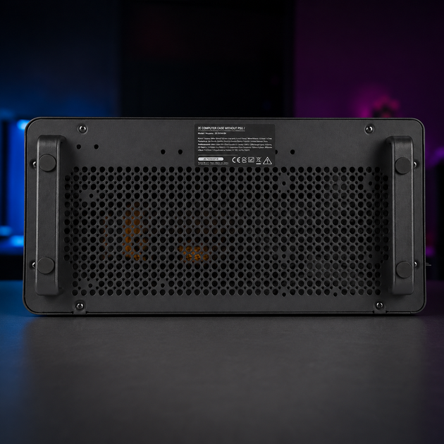 Корпус для компьютера 2E Credo Mesh Mini Tower mini-ITX/micro-ATX без БП Черный (2E-V300B-MH) - изображение 6