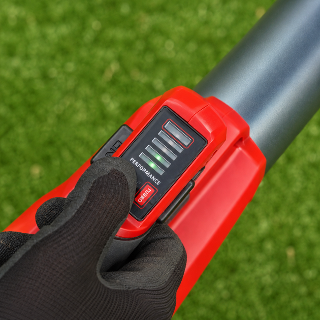 Воздуходув садовый Einhell Professional GP-LB 18/200 Li E аккумуляторный 200 км/ч 18В без АКБ и ЗУ (3433555) - Фото 5 Воздуходув садовый Einhell Professional GP-LB 18/200 Li E аккумуляторный 200 км/ч 18В без АКБ и ЗУ (3433555) - изображение 5