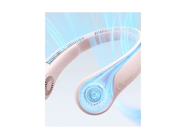 Вентилятор портативний Jisulife Neck Fan Life3 FA14 pink - изображение 2
