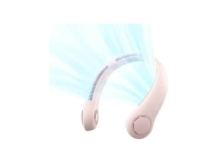 Вентилятор портативний Jisulife Neck Fan Life3 FA14 pink - изображение 6