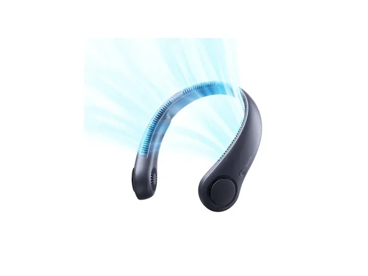 Вентилятор портативний Jisulife Neck Fan Life3 FA14 Blue - изображение 2