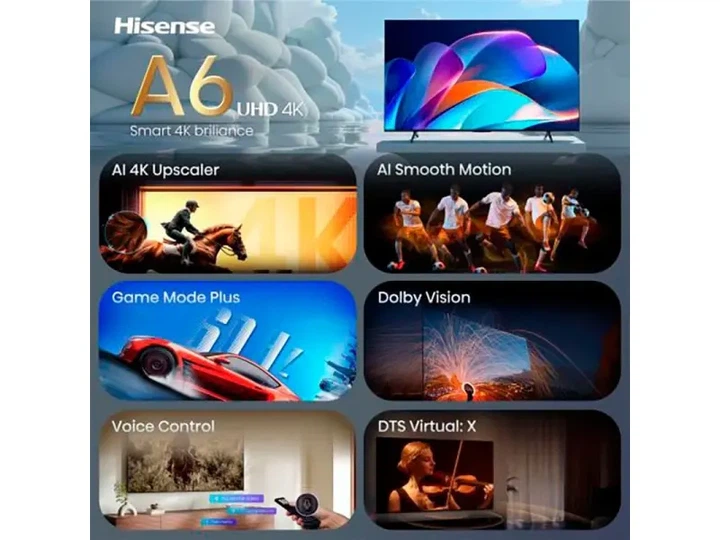 Телевізор Hisense 43A6S - Фото 13 Телевізор Hisense 43A6S - изображение 13