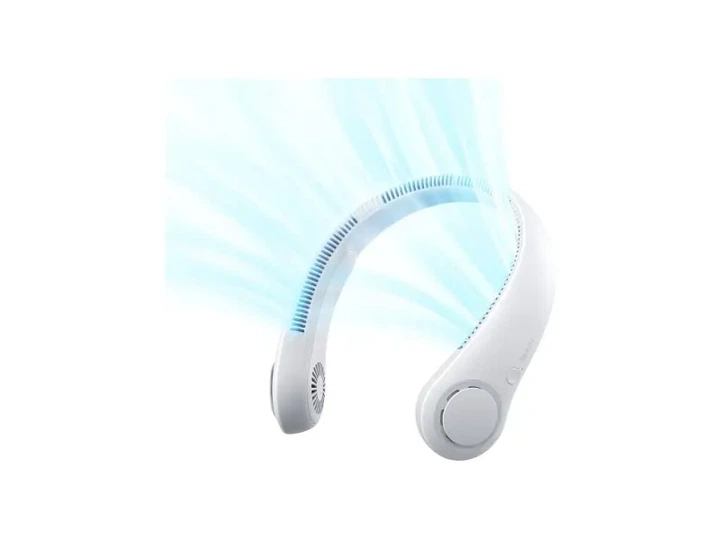 Вентилятор портативний Jisulife Neck Fan Life3 FA14 Grey - изображение 2