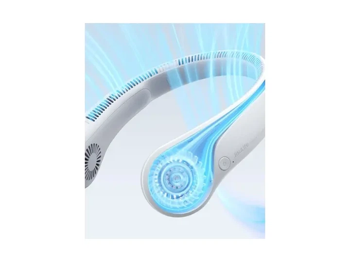 Вентилятор портативний Jisulife Neck Fan Life3 FA14 Grey - изображение 3