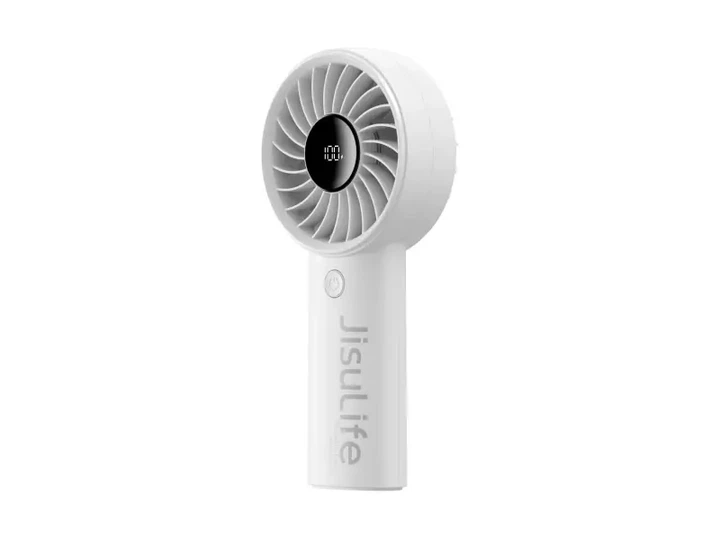 Вентилятор портативний Jisulife Handheld Fan Life 4 (3600mAh) Grey - Фото 3 Вентилятор портативний Jisulife Handheld Fan Life 4 (3600mAh) Grey - изображение 3
