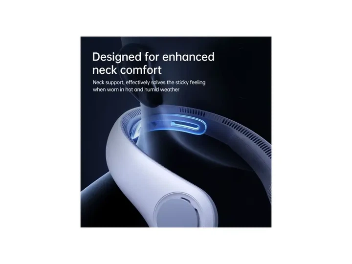 Вентилятор портативний Jisulife Neck Fan Life4 Blue - изображение 8
