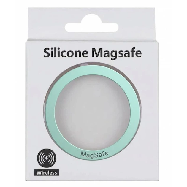 Металлическое кільце Silicone Magnetic Aquamarine - зображення 2