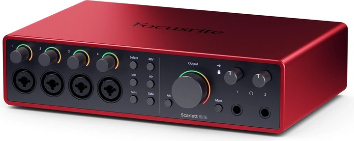 Аудіоінтерфейс Focusrite Scarlett 18i16 4th Generation (815301001515) - зображення 2