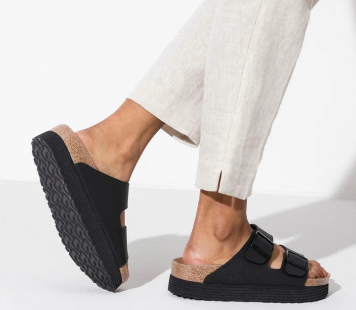 Жіночі шльопанці BIRKENSTOCK PAPILLIO ARIZONA GROOVED VEGAN