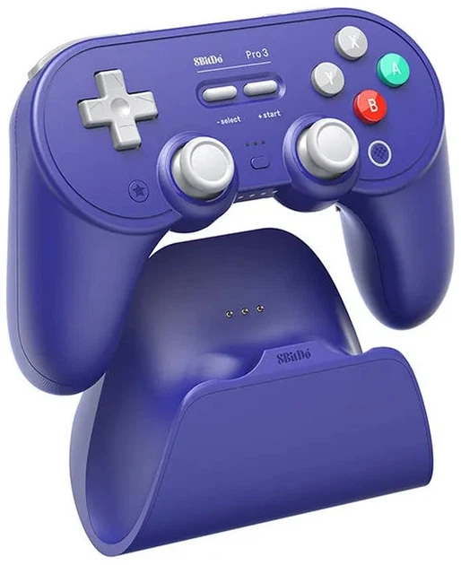 Kontroler bezprzewodowy 8BitDo Pro 3 Bluetooth Gamepad Purple (6922621507192) - obraz 2