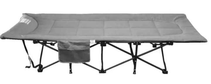 Раскладная туристическая кровать-шезлонг Bass Polska BH31007, 198 × 68 × 40 см - изображение 5