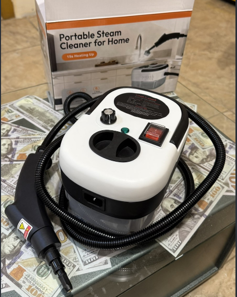 Пароочиститель отпариватель Steam Cleaner 2500 Вт с 10 насадками - Фото 1 Пароочиститель отпариватель Steam Cleaner 2500 Вт с 10 насадками - изображение 1