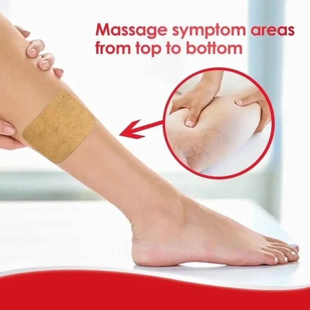 Пластырь от варикоза Varicose Veins Patch 6 штук в упаковке - изображение 2