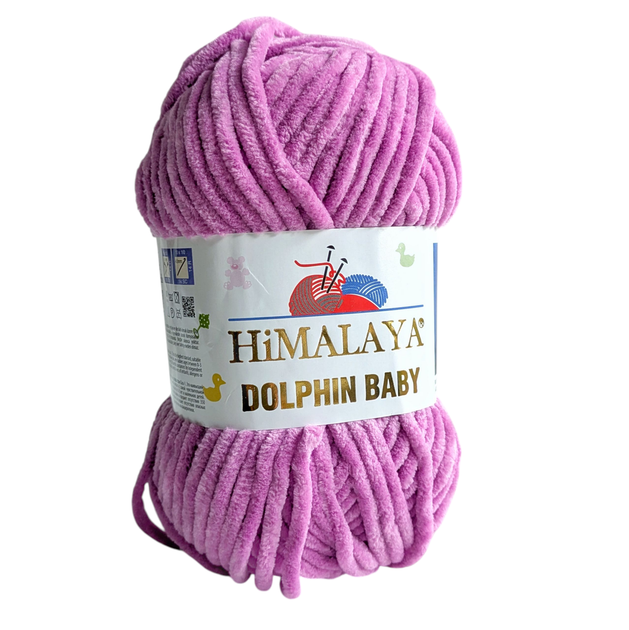 Пряжа Himalaya dolphin baby № 80356 ліловий (пильна троянда, фіолетовий, бузковий) - Фото 1 Пряжа Himalaya dolphin baby № 80356 ліловий (пильна троянда, фіолетовий, бузковий) - зображення 1