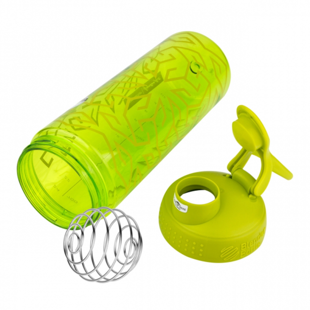 Шейкер BlenderBottle SportMixer Signature Sleek 28oz/820ml Green Zen Gala - изображение 4