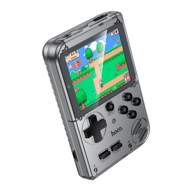 Портативна консоль HOCO Brilliant vertical screen handheld game console GA40 |400 Games| Grey - Фото 4 Портативна консоль HOCO Brilliant vertical screen handheld game console GA40 |400 Games| Grey - изображение 4
