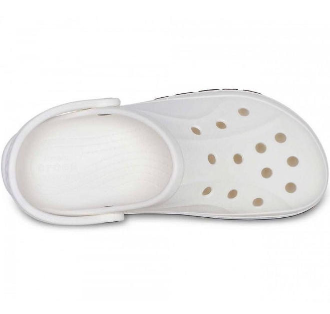 Крокси для дівчаток з надписом crocs білі 37 - Фото 7 Крокси для дівчаток з надписом crocs білі 37 - зображення 7