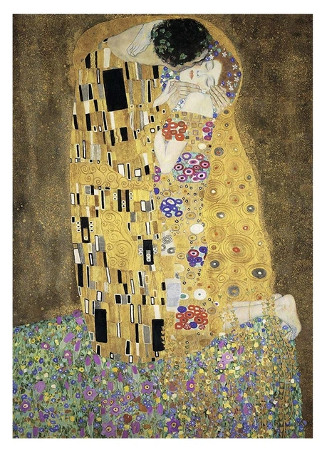 Пазл Ravensburger Art Collection Поцілунок 1907–1908 Густав Клімт 1000 елементів (12000066) (4005555000662) - зображення 2