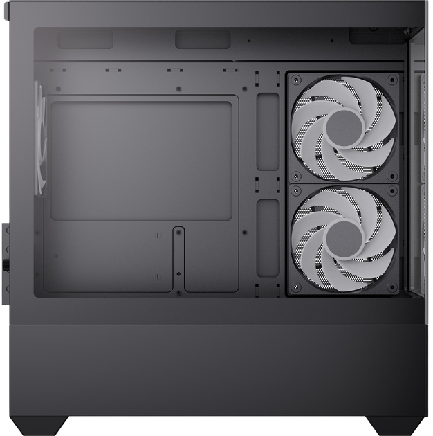 Obudowa AeroCool P300D-G-BK-v1 Black (4711530963791) - obraz 7
