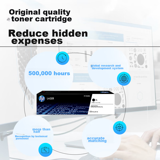 Картридж HP 118A (W2081A) оригинальный голубой одинарный, 700 страниц - изображение 5