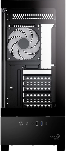 Obudowa AeroCool P500D-G-BK-v1 Black (4711530963838) - obraz 5