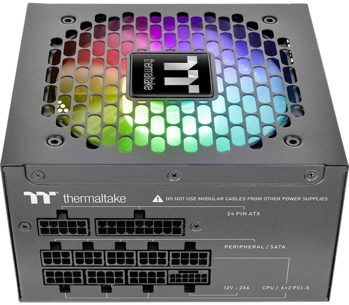 Блок живлення Thermaltake Germanium Pro RGB 750W Gold (TPD-750AH2FXG-3) - зображення 4
