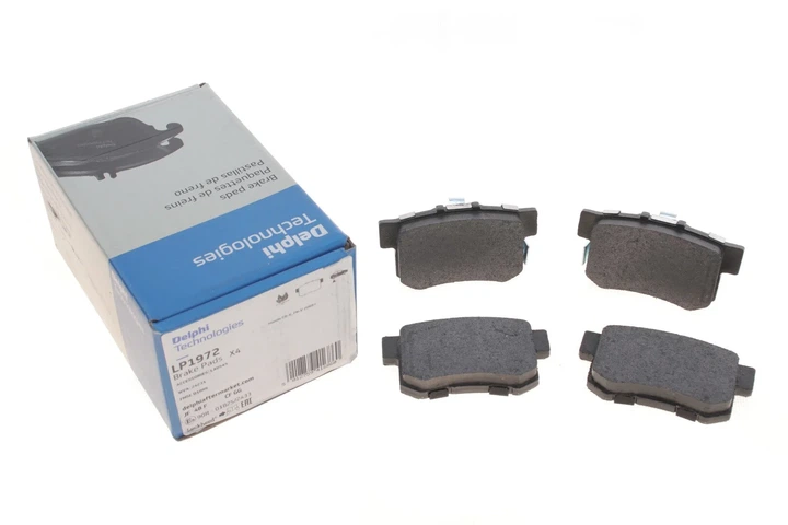 Колодки гальмові Delphi LP1972 Honda CR-V, FR-V, Accord; Fiat Panda; Acura RDX 43022TP6A01, 43022S9AE00, 43022SJFE00 - зображення 4