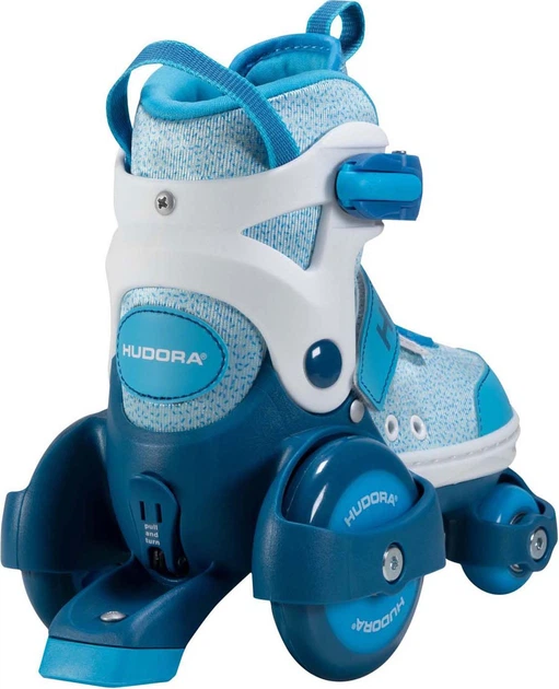 Wrotki Hudora My First Quad 26 - 29 Niebieski (4005998220719) - obraz 2