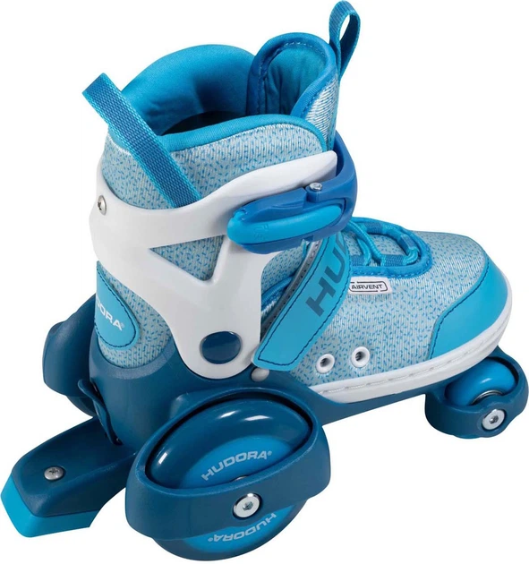 Wrotki Hudora My First Quad 26 - 29 Niebieski (4005998220719) - obraz 5