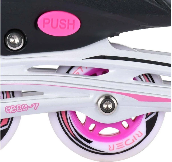 Rolki Inline 29 - 32 Różowo-szary (8713219340905) - Zdjęcie 2 Rolki Inline 29 - 32 Różowo-szary (8713219340905) - obraz 2