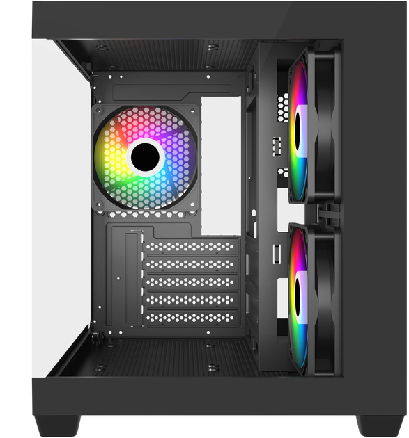 Obudowa FSP S140-BA Black (4711498481603) - obraz 3