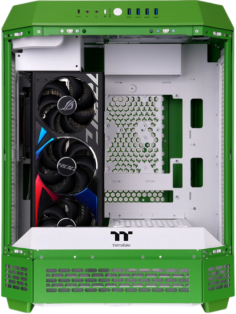 Obudowa Thermaltake The Tower 600 Green (4711475649804) - obraz 8