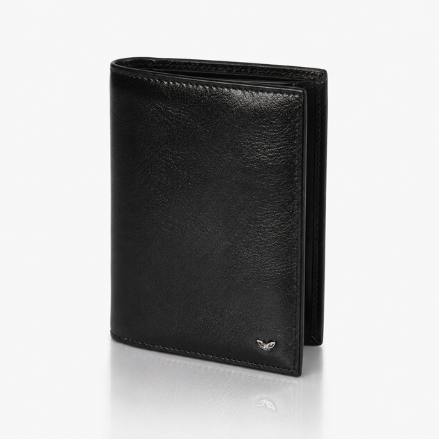 Гаманець шкіряний TERGAN 1219 Black Rustic — Для паспорта та авто документів, Чорний - зображення 3