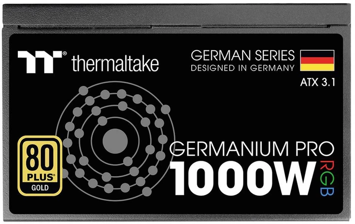Блок живлення Thermaltake Germanium Pro RGB 1000W Gold (TPD-1000AH2FXG-3) - зображення 6