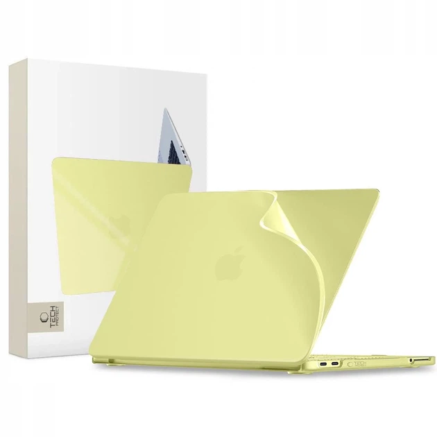 Чехол Tech-Protect Softshell MacBook Neo 13 2026 Matte Citrus (5906302323180) - Фото 1 Чехол Tech-Protect Softshell MacBook Neo 13 2026 Matte Citrus (5906302323180) - изображение 1