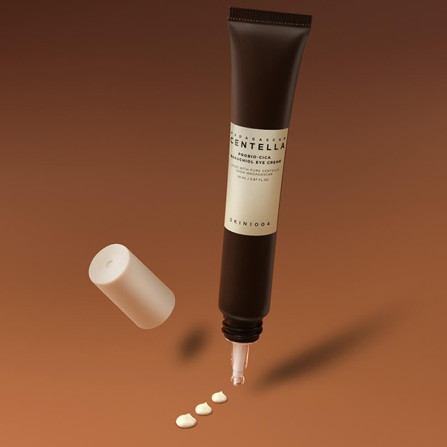 Антивіковий крем під очі з бакучиолом SKIN1004 Madagascar Centella Probio-Cica Bakuchiol Eye Cream 20 мл - зображення 3