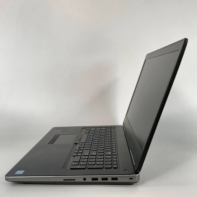 Мобільна робоча станція Б-клас Dell Precision 7720 / 17.3" (1600x900) TN / Intel Core i7-7820HQ (4 (8) ядра по 2.9 - 3.9 GHz) / 16 GB DDR4 / 960 GB SSD / nVidia Quadro P4000, 8 GB GDDR5, 256-bit / HDMI б/в + Подарунок Бездротова миша / USB - зображення 5