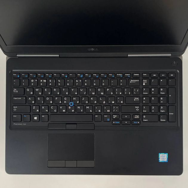 Мобільна робоча станція Dell Precision 7520 / 15.6" (1920x1080) IPS / Intel Core i7-7700HQ (4 (8) ядра по 2.8 - 3.8 GHz) / 16 GB DDR4 / 128 GB SSD + 500 GB HDD / nVidia Quadro M1200, 4 GB GDDR5, 256-bit / WebCam / HDMI б/в + Подарунок Бездротова миша - Фото 3 Мобільна робоча станція Dell Precision 7520 / 15.6" (1920x1080) IPS / Intel Core i7-7700HQ (4 (8) ядра по 2.8 - 3.8 GHz) / 16 GB DDR4 / 128 GB SSD + 500 GB HDD / nVidia Quadro M1200, 4 GB GDDR5, 256-bit / WebCam / HDMI б/в + Подарунок Бездротова миша - зображення 3