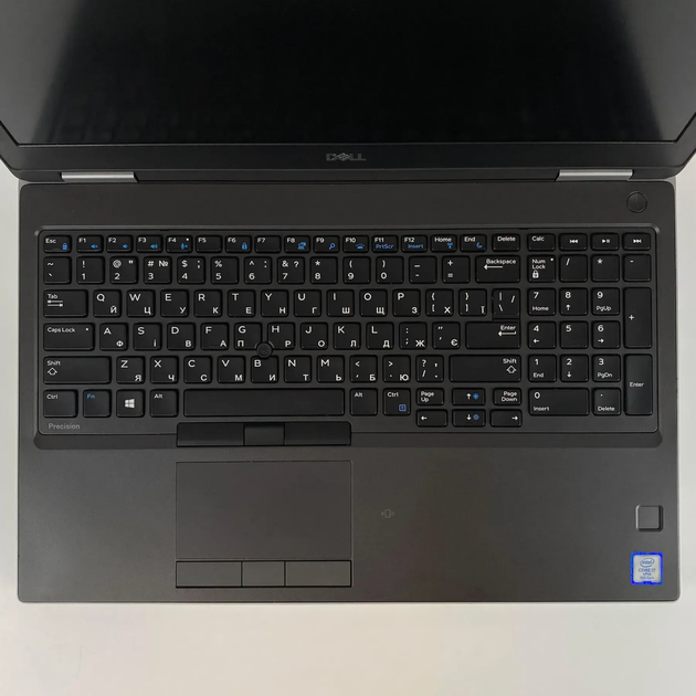 Мобільна робоча станція Б-клас Dell Precision 7540 / 15.6" (3840x2160) IPS / Intel Core i7-9850H (6 (12) ядер по 2.6 - 4.6 GHz) / 16 GB DDR4 / 512 GB SSD / nVidia Quadro T1000, 4 GB GDDR5, 128-bit / WebCam / TouchID б/в + Подарунок Бездротова миша - зображення 3
