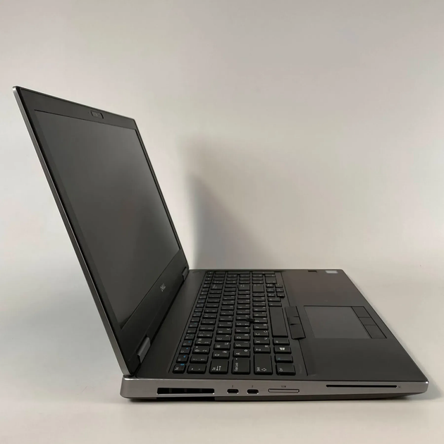 Мобільна робоча станція Б-клас Dell Precision 7540 / 15.6" (3840x2160) IPS / Intel Core i7-9850H (6 (12) ядер по 2.6 - 4.6 GHz) / 16 GB DDR4 / 512 GB SSD / nVidia Quadro T1000, 4 GB GDDR5, 128-bit / WebCam / TouchID б/в + Подарунок Бездротова миша - зображення 4