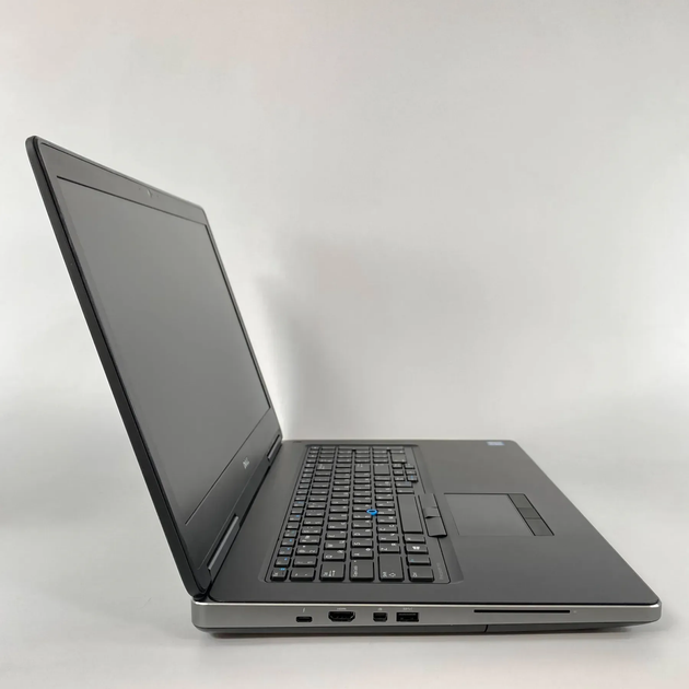 Мобільна робоча станція Dell Precision 7720 / 17.3" (1600x900) TN / Intel Core i5-6300HQ (4 ядра по 2.3 - 3.2 GHz) / 16 GB DDR4 / 128 GB SSD + 500 GB HDD / nVidia Quadro P3000, 6 GB GDDR5, 192-bit / HDMI / WebCam б/в + Подарунок Бездротова миша / USB - Фото 4 Мобільна робоча станція Dell Precision 7720 / 17.3" (1600x900) TN / Intel Core i5-6300HQ (4 ядра по 2.3 - 3.2 GHz) / 16 GB DDR4 / 128 GB SSD + 500 GB HDD / nVidia Quadro P3000, 6 GB GDDR5, 192-bit / HDMI / WebCam б/в + Подарунок Бездротова миша / USB - зображення 4