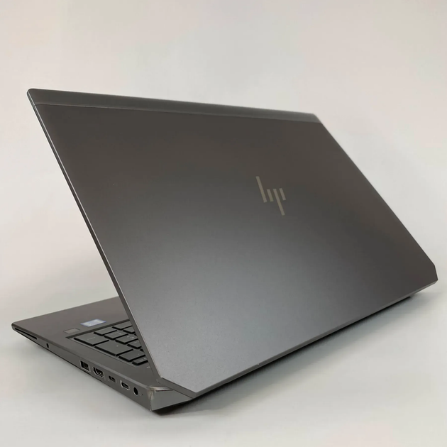 Мобильная рабочая станция Б-класс HP ZBook 15 G5 / 15.6" (1920x1080) IPS / Intel Core i7-8850H (6 (12) ядра по 2.6 - 4.3 GHz) / 16 GB DDR4 / 128 GB SSD + 500 GB HDD / nVidia Quadro P1000, 4 GB GDDR5, 256-bit / TouchID / WebCam / HDMI б/в + Подарунок Миша - зображення 7
