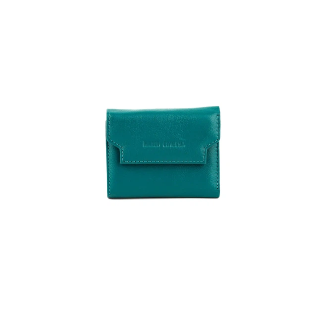 Жіночий шкіряний гаманець Marco Coverna MC 2201-32 Бірюзовий - зображення 4