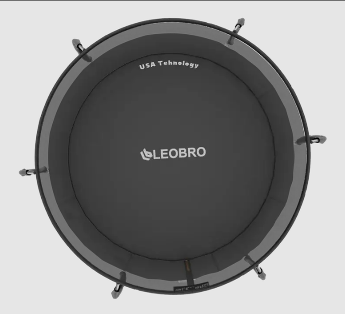 Дитячий батут LEOBRO Premium із внутрішньою захисною сіткою 8FT 252 см Круглий батут для дітей і дорослих для вулиці та дачі - зображення 3