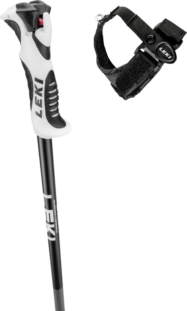 Kijki narciarskie Leki Bold Lite S Junior 90 cm Czarne (4028173369089) - obraz 4