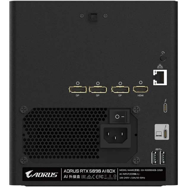 Відеокарта GIGABYTE Nvidia GeForce RTX 5090 AORUS AI BOX 32G (GV-N5090IXEB-32GD) - изображение 10