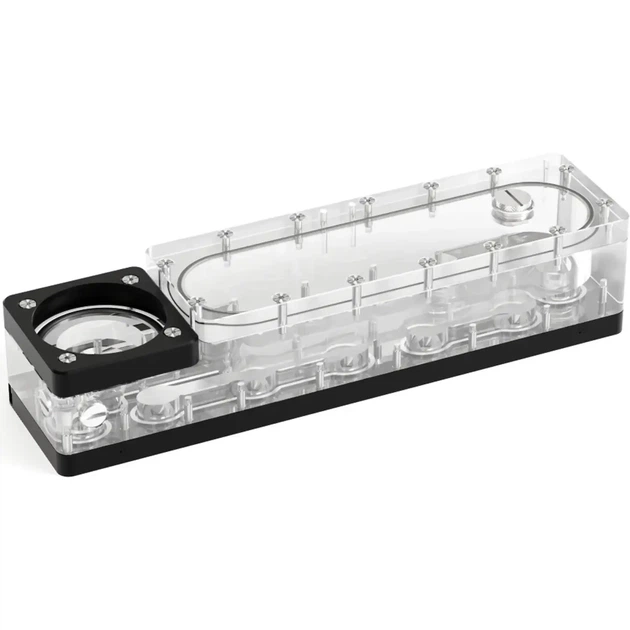 Панель-резервуар Alphacool Apex Distro Plate North XL D5/DDC Black (14647) - Фото 2 Панель-резервуар Alphacool Apex Distro Plate North XL D5/DDC Black (14647) - изображение 2