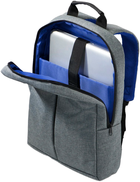 Plecak na laptopa Hama Genua 17.3" Grey (4047443545442) - obraz 4