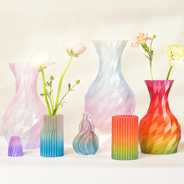 Філамент (пластик для 3D-принтера) SUNLU PLA Transparent Rainbow TR-0101 1,75 мм 1 кг - зображення 9