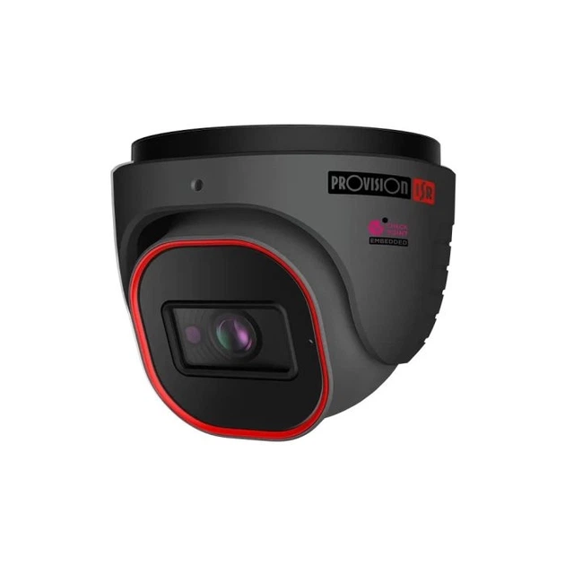 IP-відеокамера 4 Мп Provision-ISR DI-340IPEN-28-G-V4 (2.8 мм) з вбудованим мікрофоном і відеоаналітикою для системи відеонагляду - зображення 2
